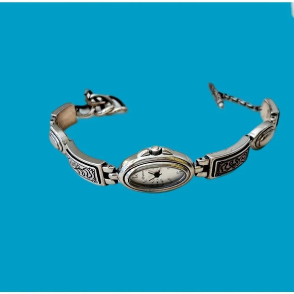 Brighton Biella Fiore Quartz Analog Women's Watch Sz. 6 3/4" New Battery - Picture 4 of 6